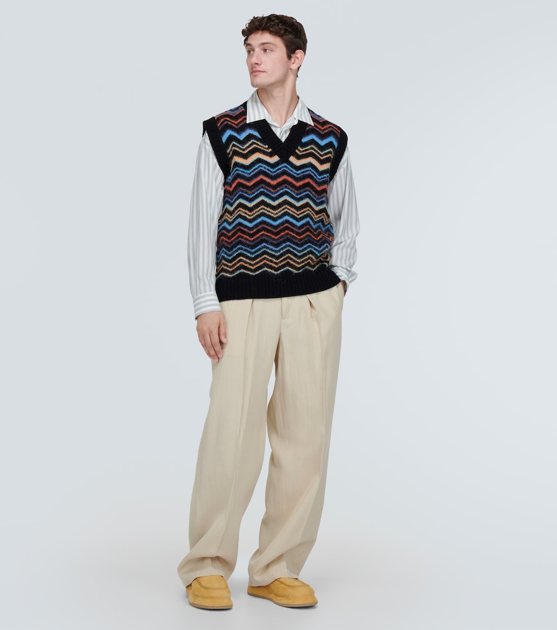 Zig Zag sweater vest | Missoni