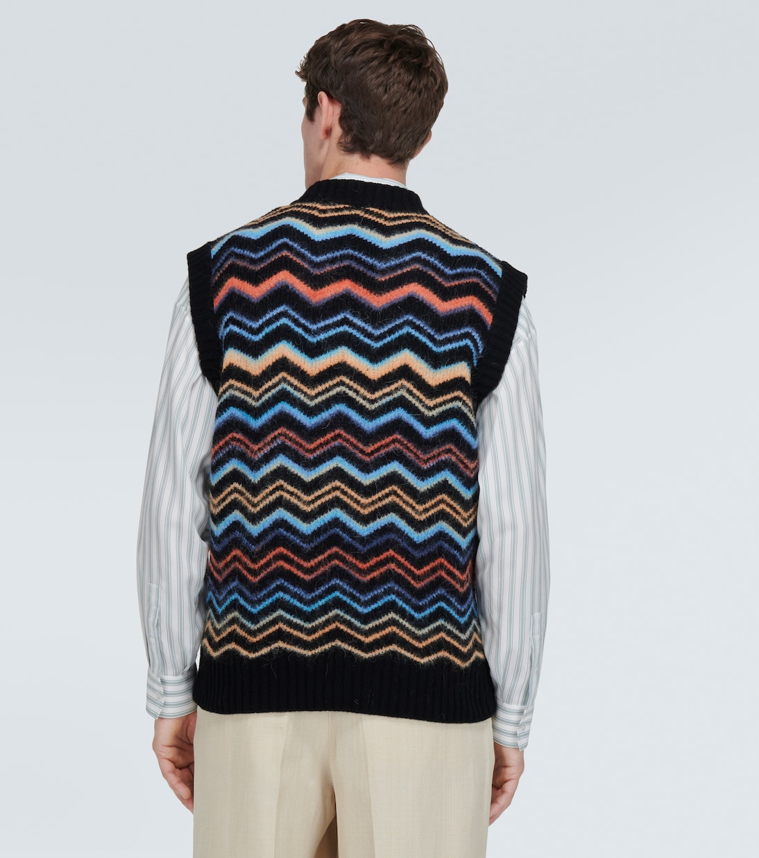 Zig Zag sweater vest | Missoni