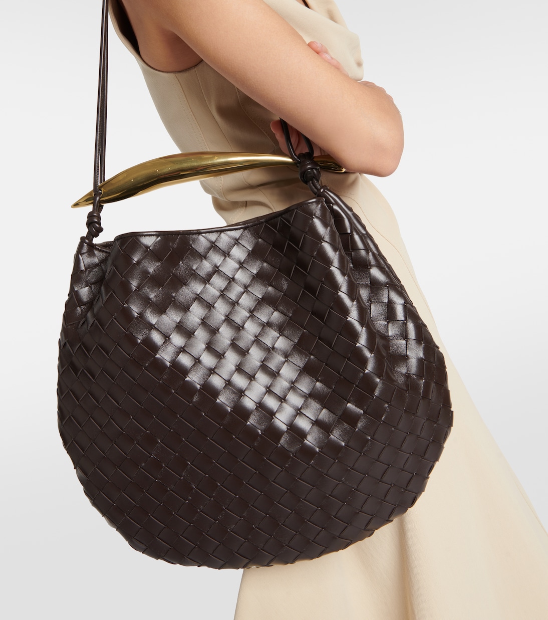 Borsa Sardine Large in pelle Intrecciato | Bottega Veneta