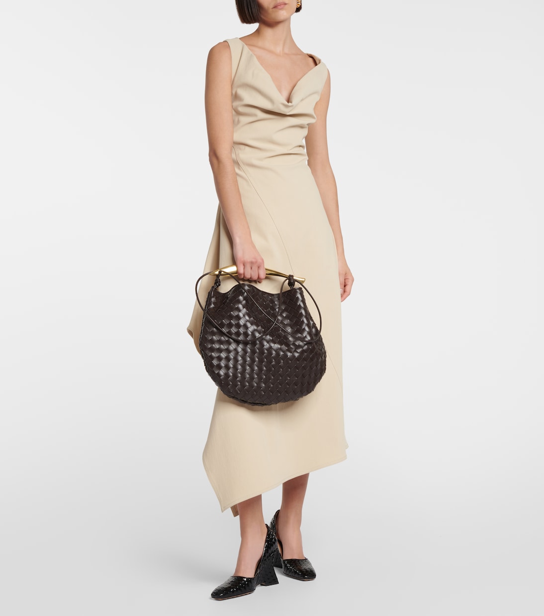 Borsa Sardine Large in pelle Intrecciato | Bottega Veneta