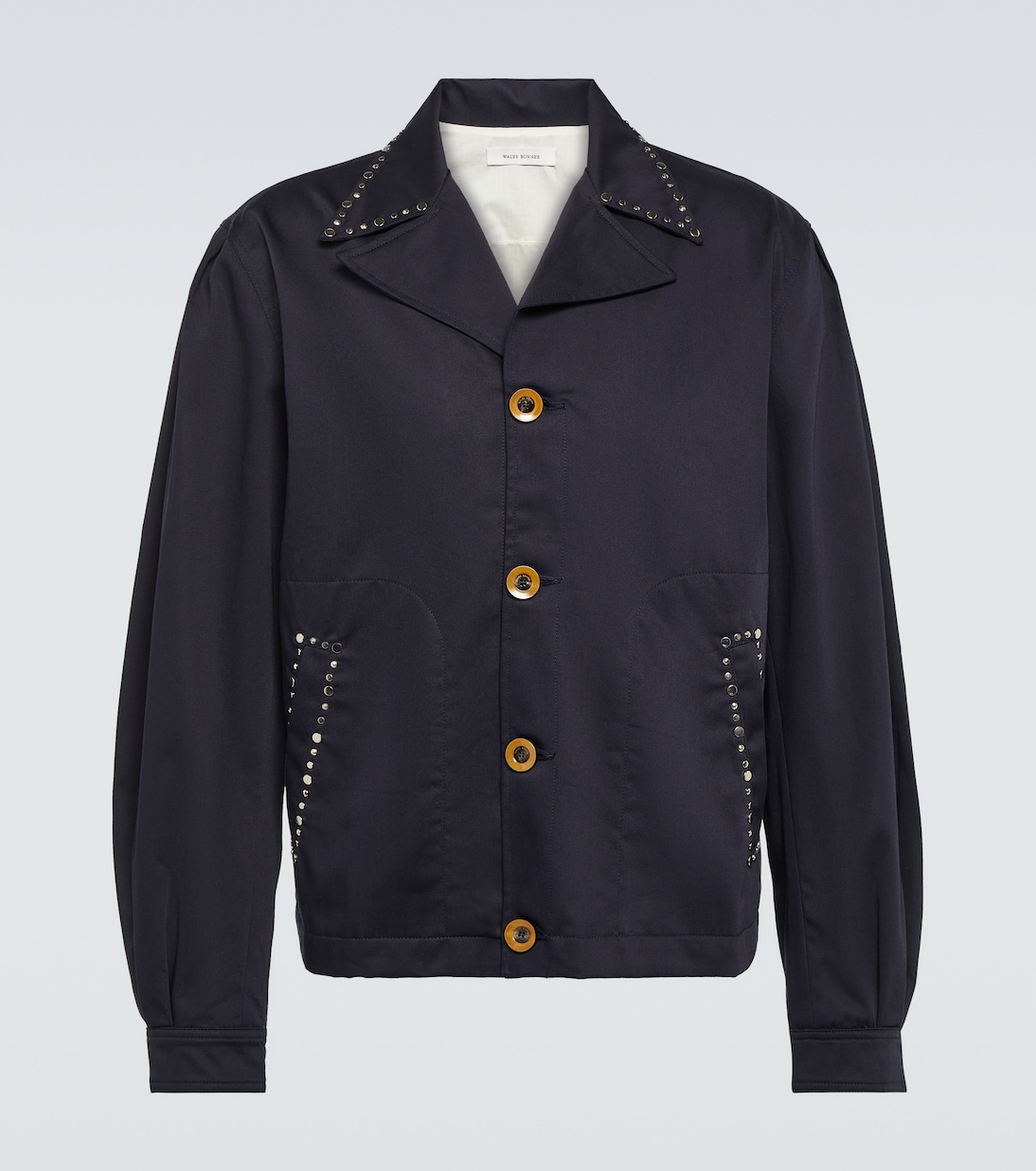 Chaqueta de algodón con tachuelas | Wales Bonner