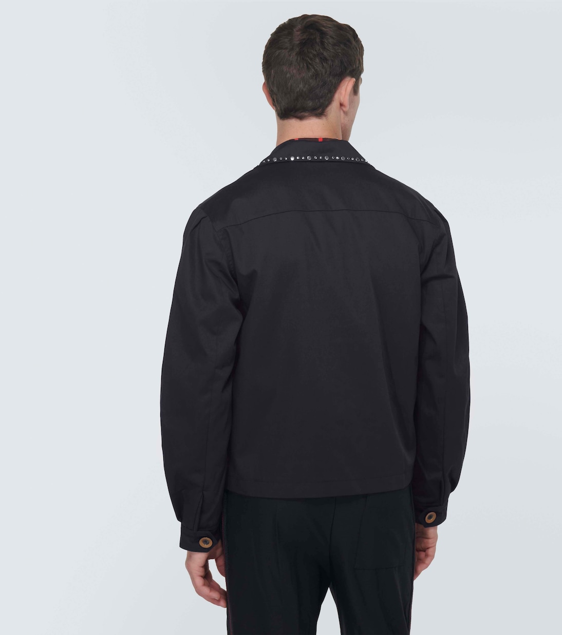 Chaqueta de algodón con tachuelas | Wales Bonner