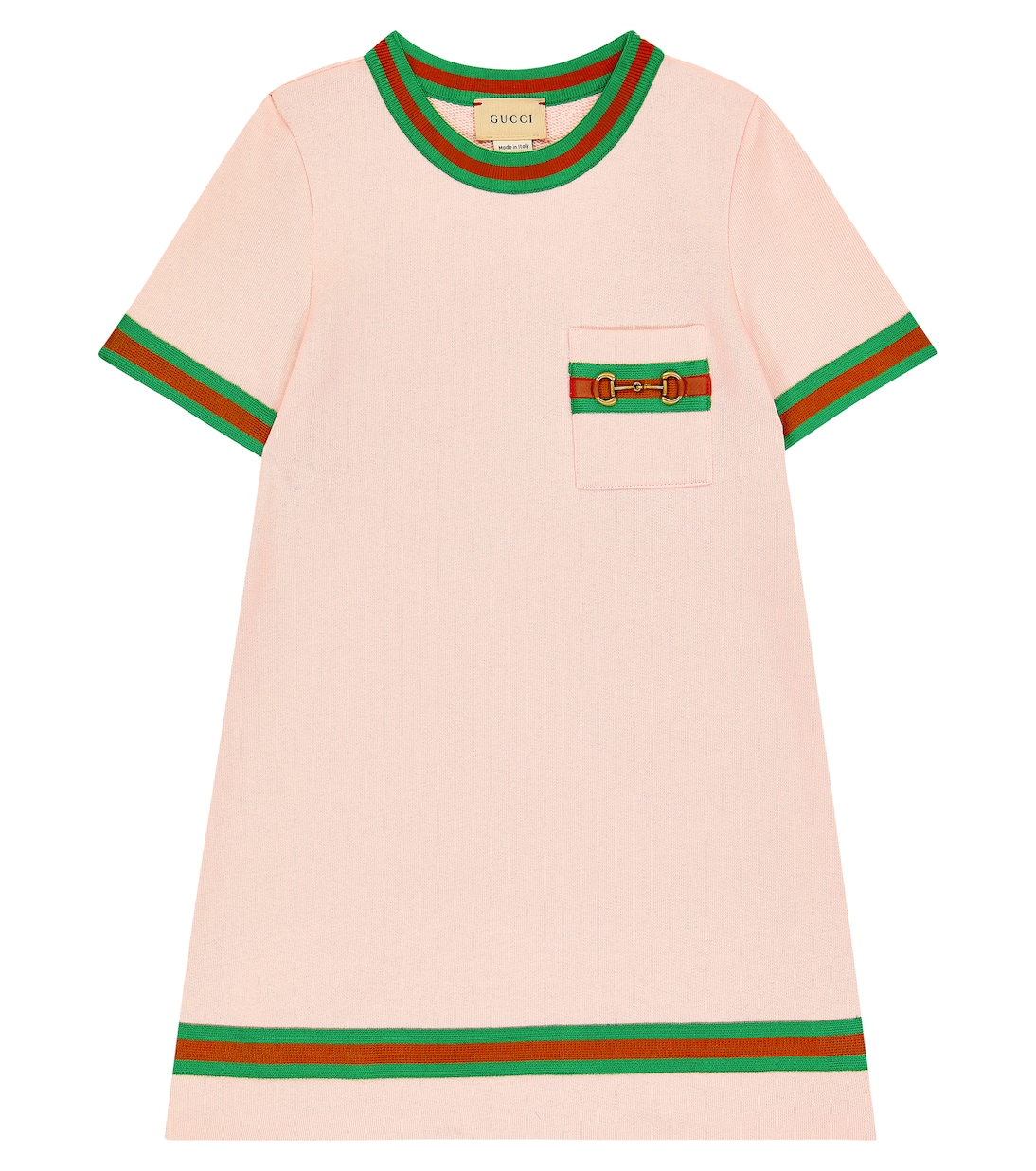 Abito Horsebit in jersey di cotone | Gucci Kids