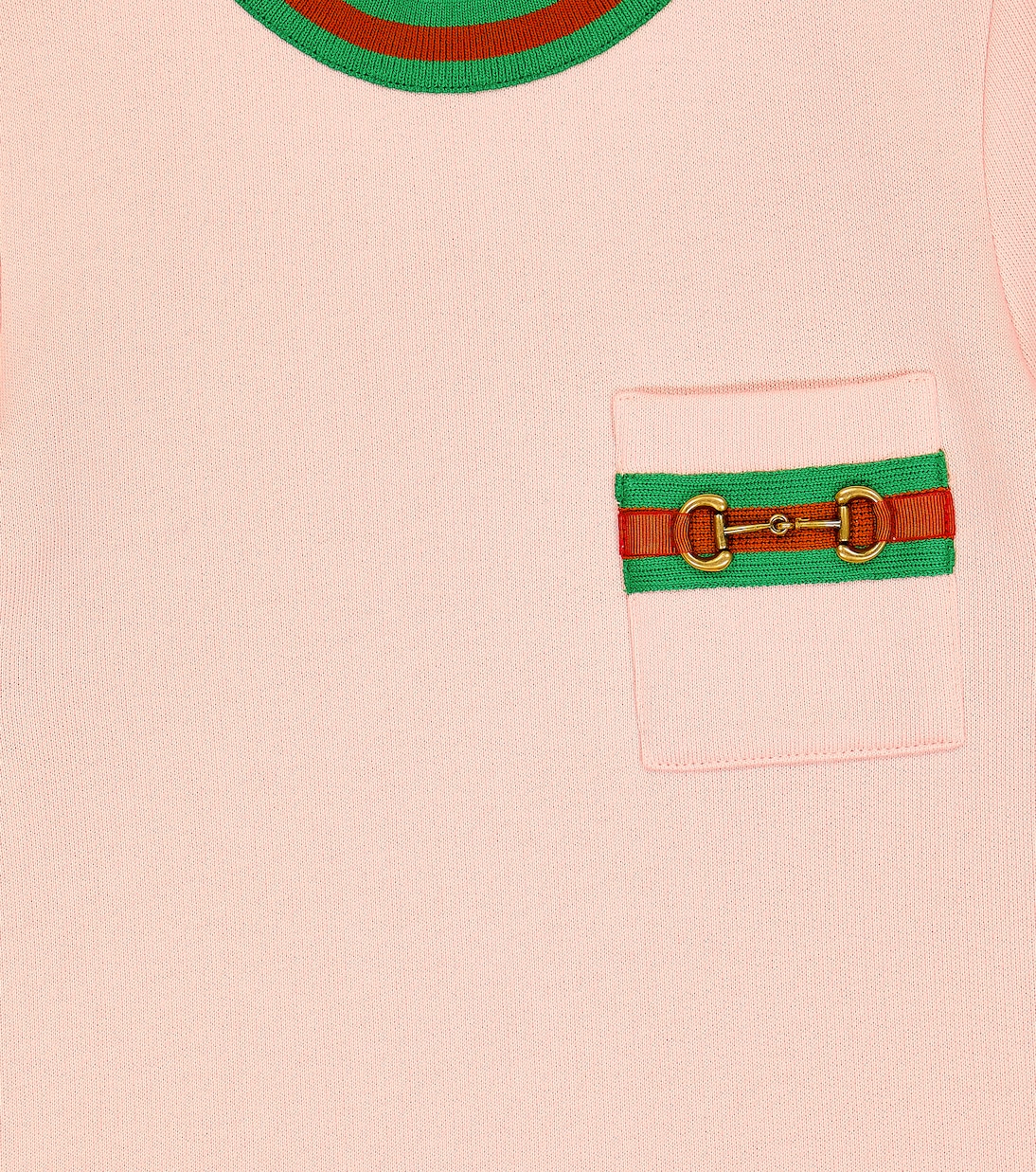 Abito Horsebit in jersey di cotone | Gucci Kids