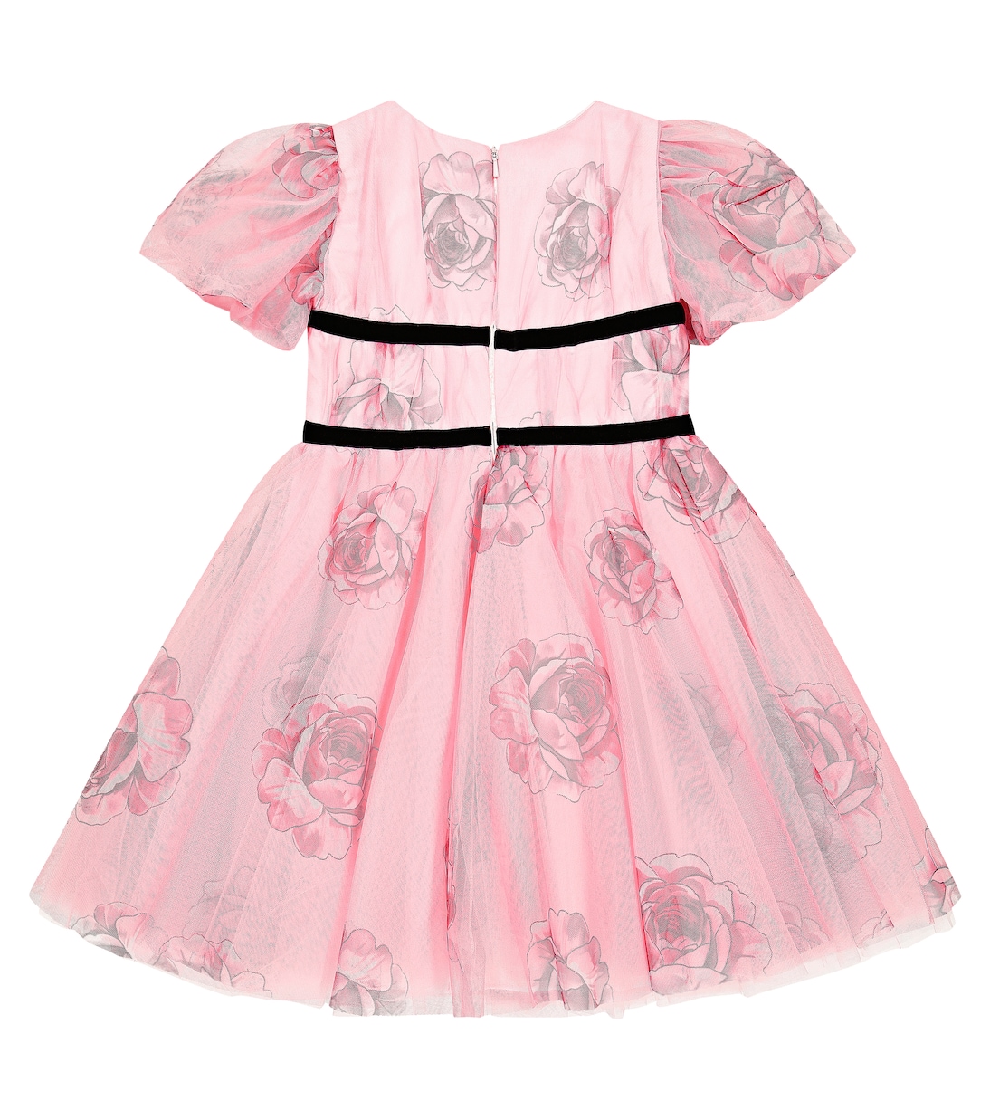 Abito in tulle con stampa | Monnalisa