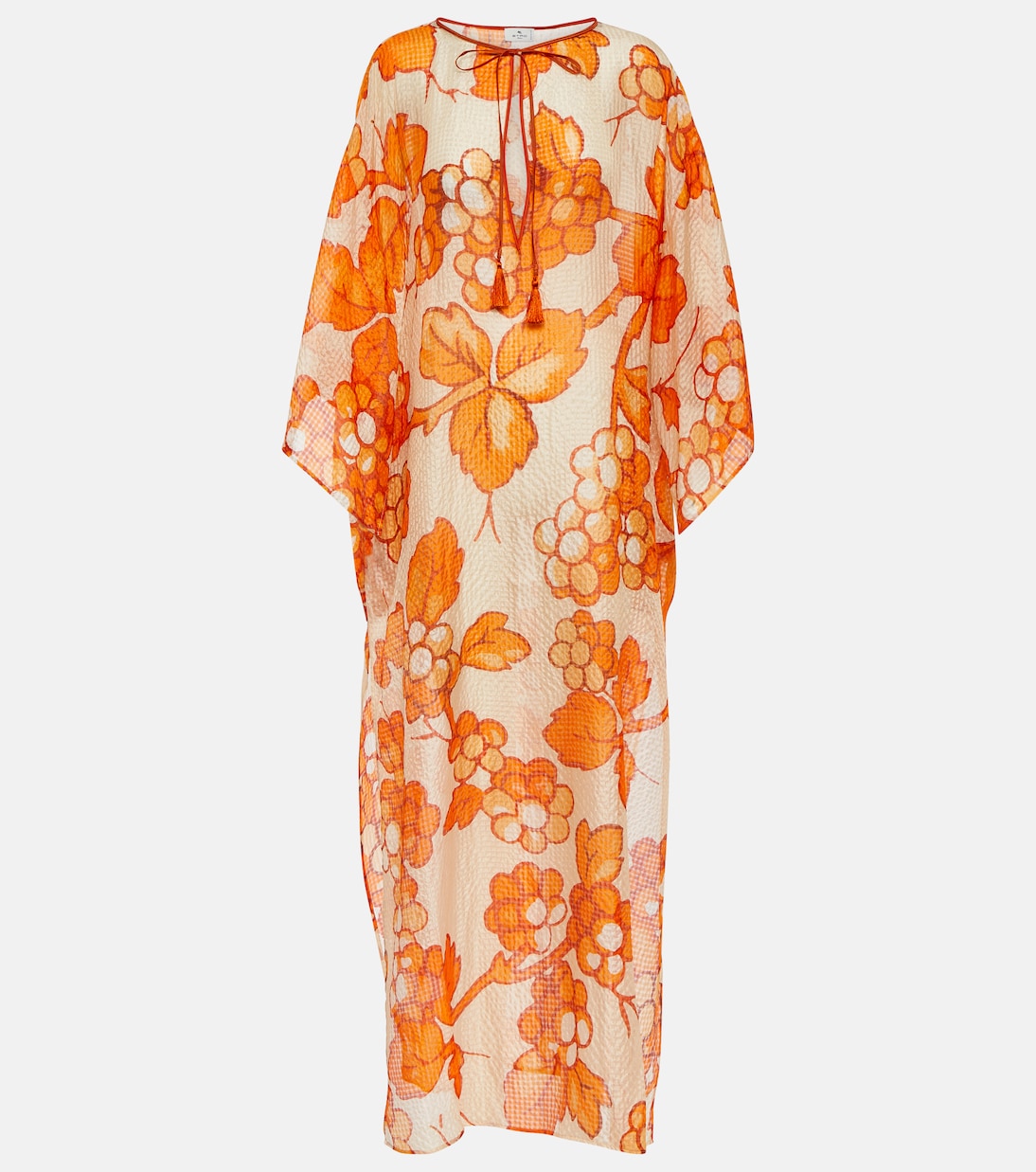 Caftán de seda estampado | Etro