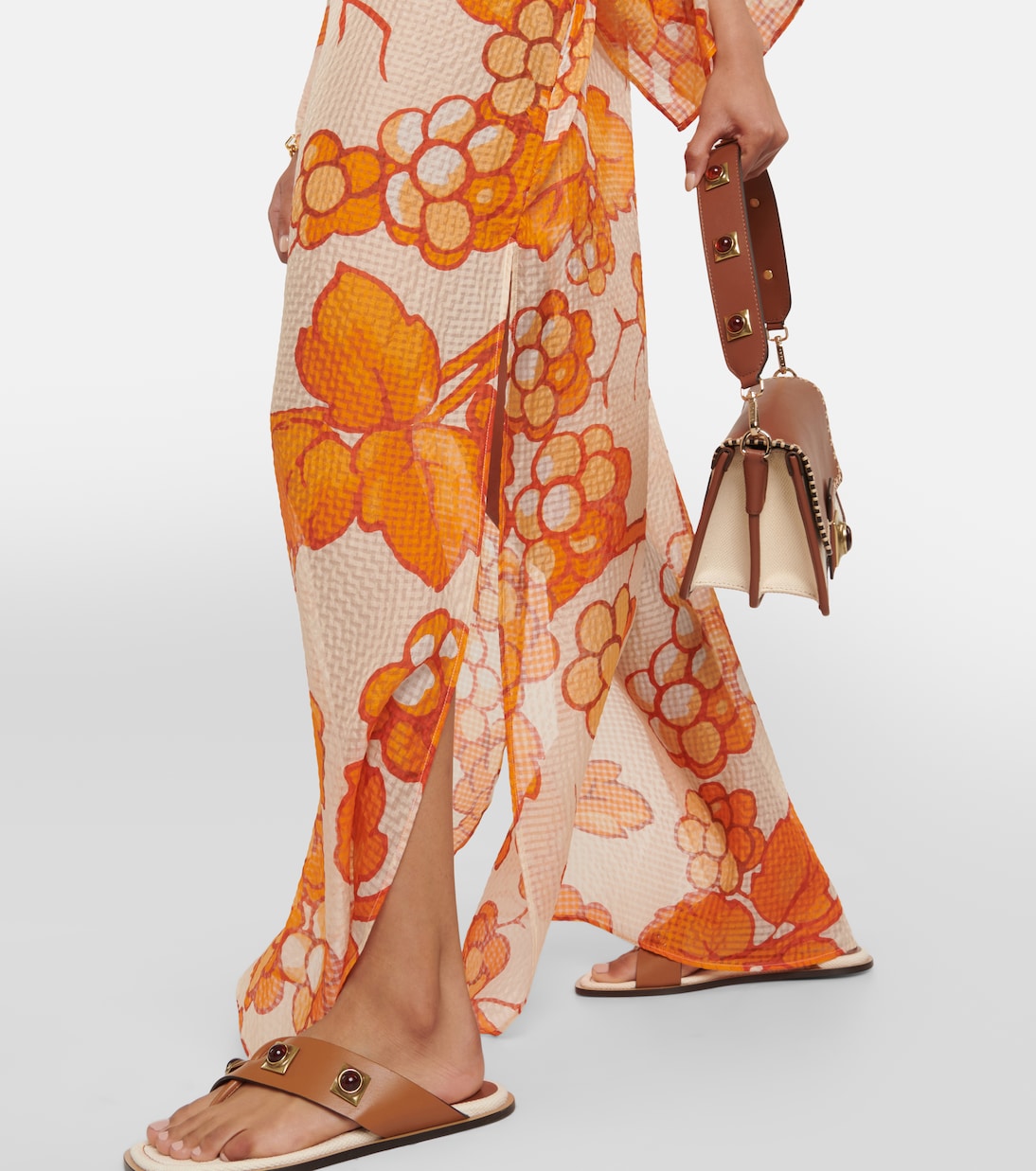 Caftán de seda estampado | Etro