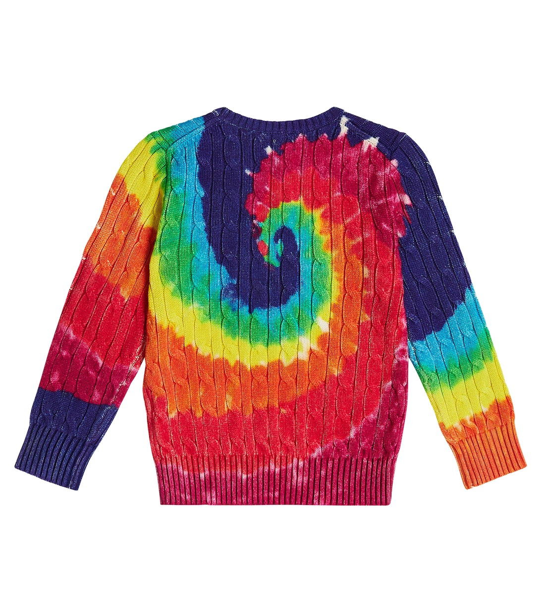 Pullover a tracce in cotone tie-dye | Polo Ralph Lauren Kids