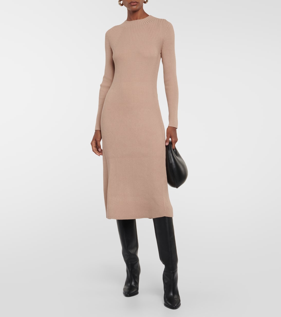 Abito midi in misto seta | Joseph
