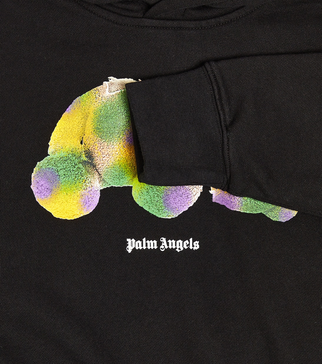 Felpa con cappuccio in jersey di cotone | Palm Angels Kids
