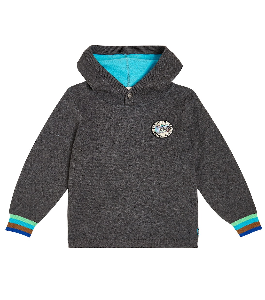 Felpa con cappuccio in misto cotone | Scotch & Soda Kids