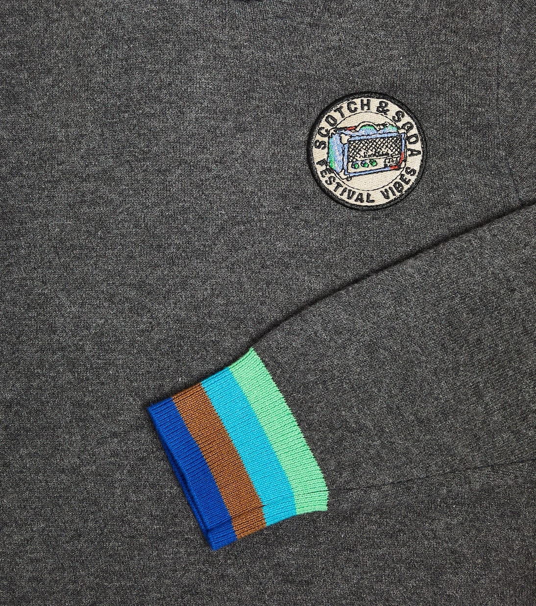 Felpa con cappuccio in misto cotone | Scotch & Soda Kids