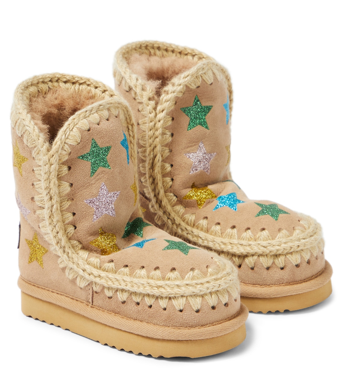Stivali in suede con stampa | Mou Kids