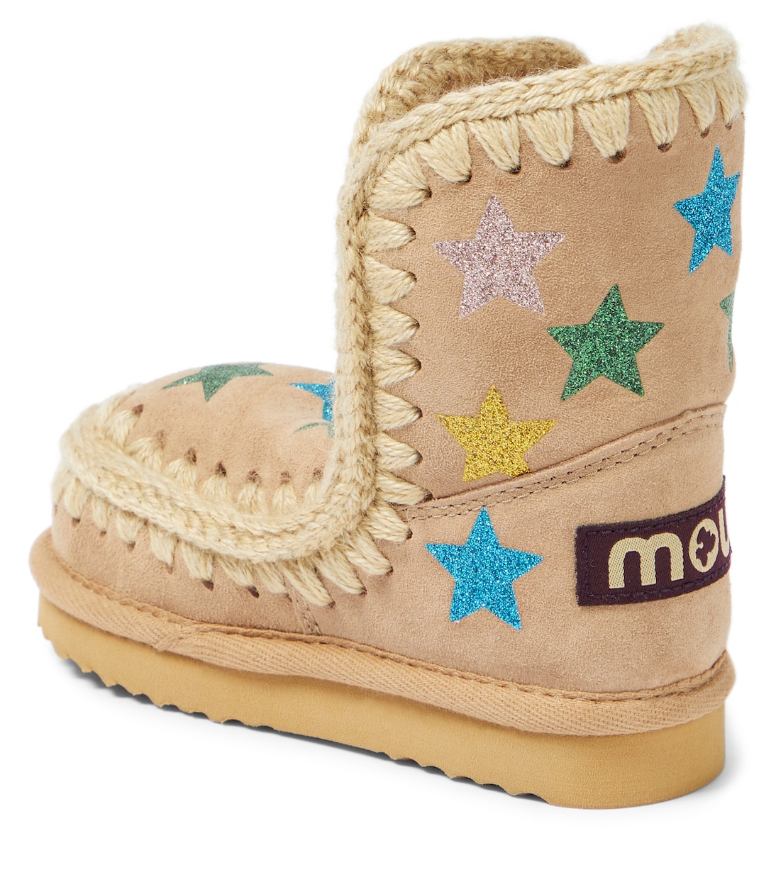 Stivali in suede con stampa | Mou Kids