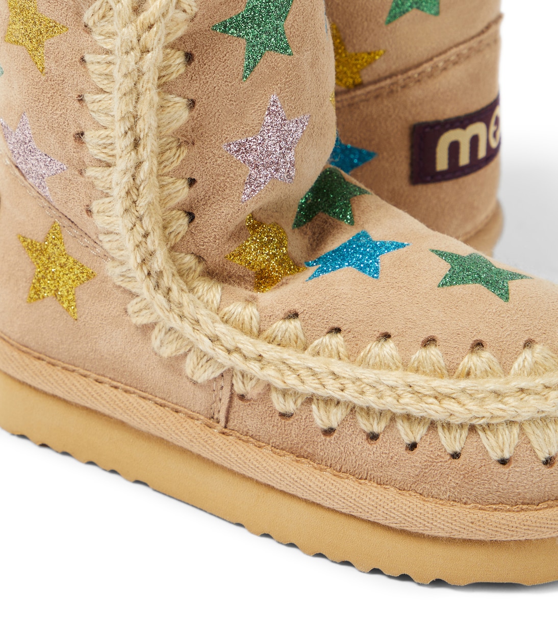 Stivali in suede con stampa | Mou Kids