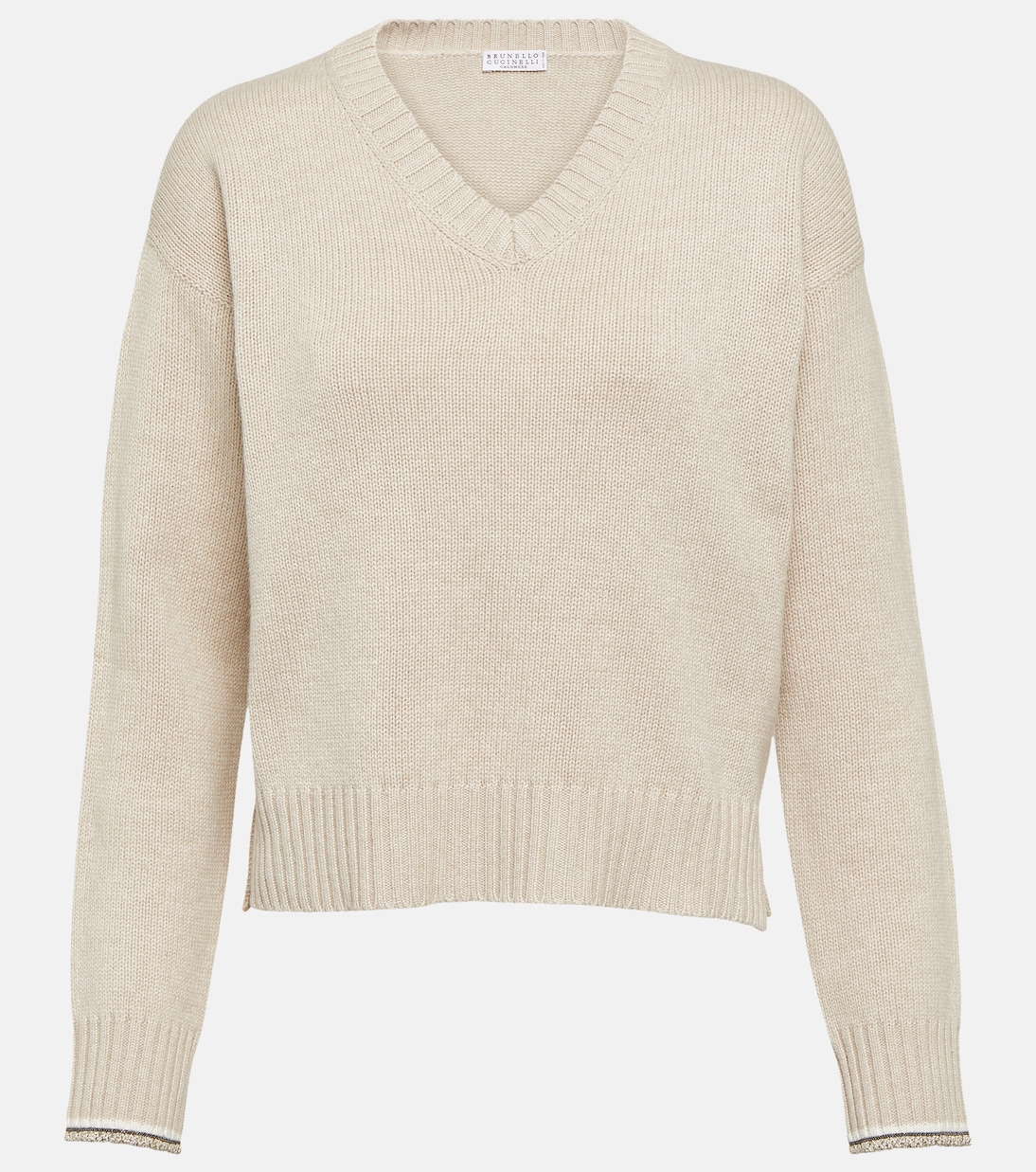 Pull en laine, cachemire et soie | Brunello Cucinelli