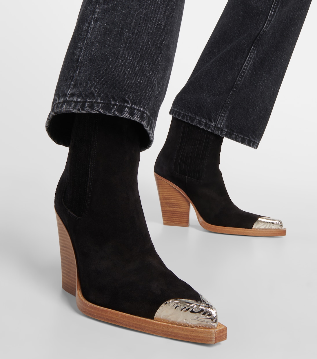 PARIS TEXAS BLACK SUEDE DALLAS ブーツ Dallas – Paris Texas