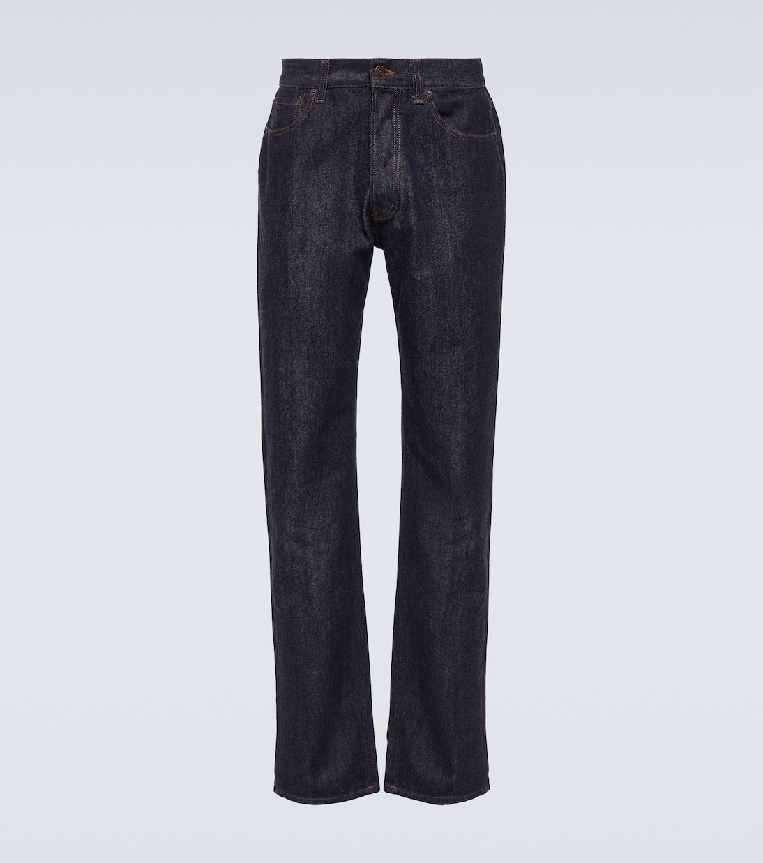 High-Rise Slim Jeans Kamen | Loro Piana