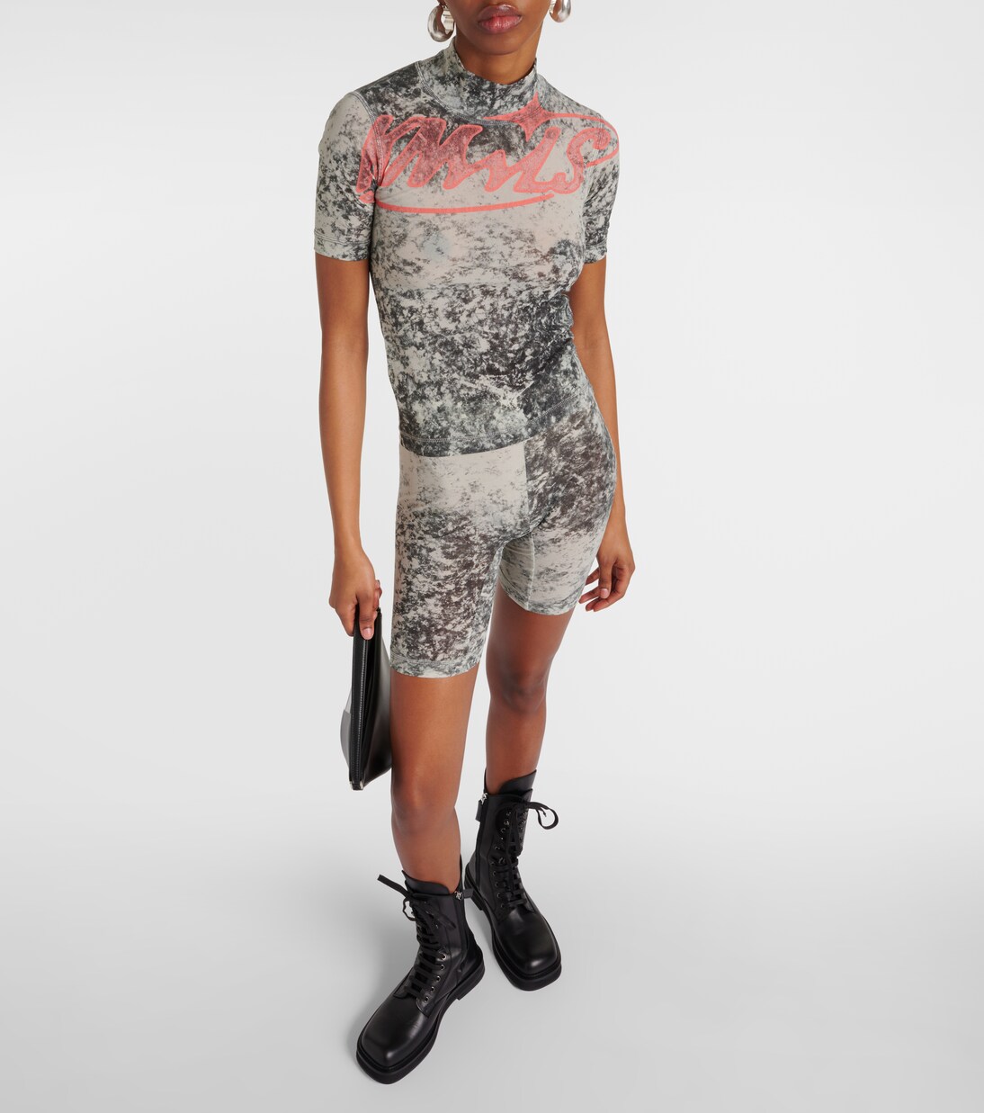 Turbo printed jersey shorts | KNWLS
