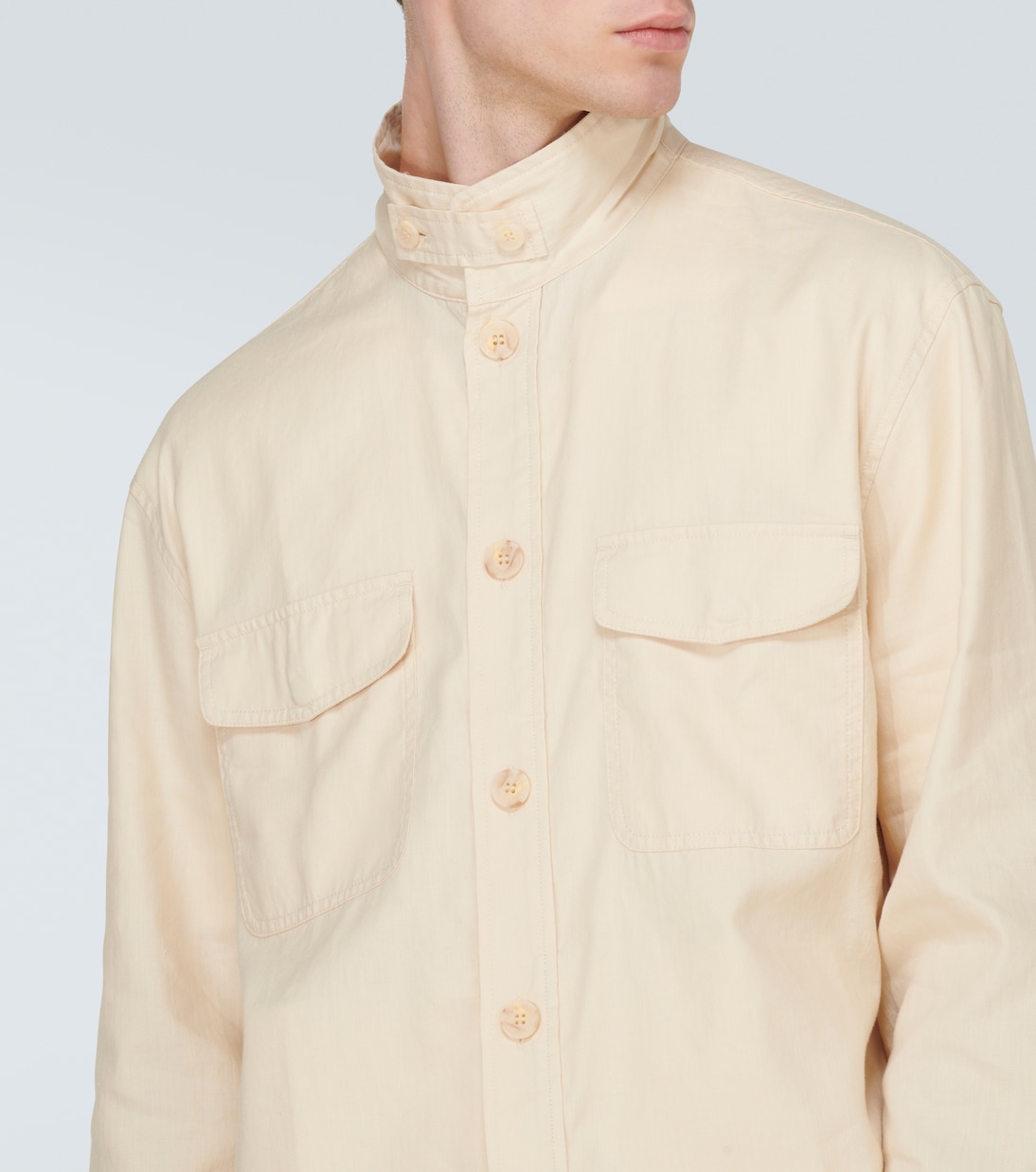 Nuno linen and cotton jacket | Frescobol Carioca