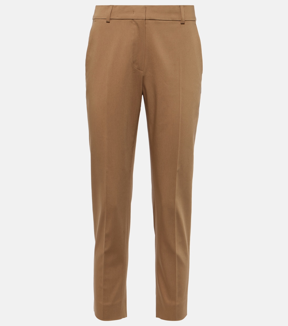 بنطلون كروب بأرجل مستقيمة من القطن Lince | Max Mara