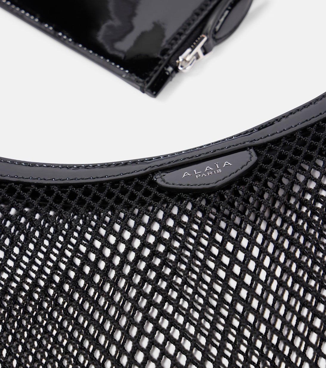 Borsa a spalla One Piece Mini in mesh | Alaïa