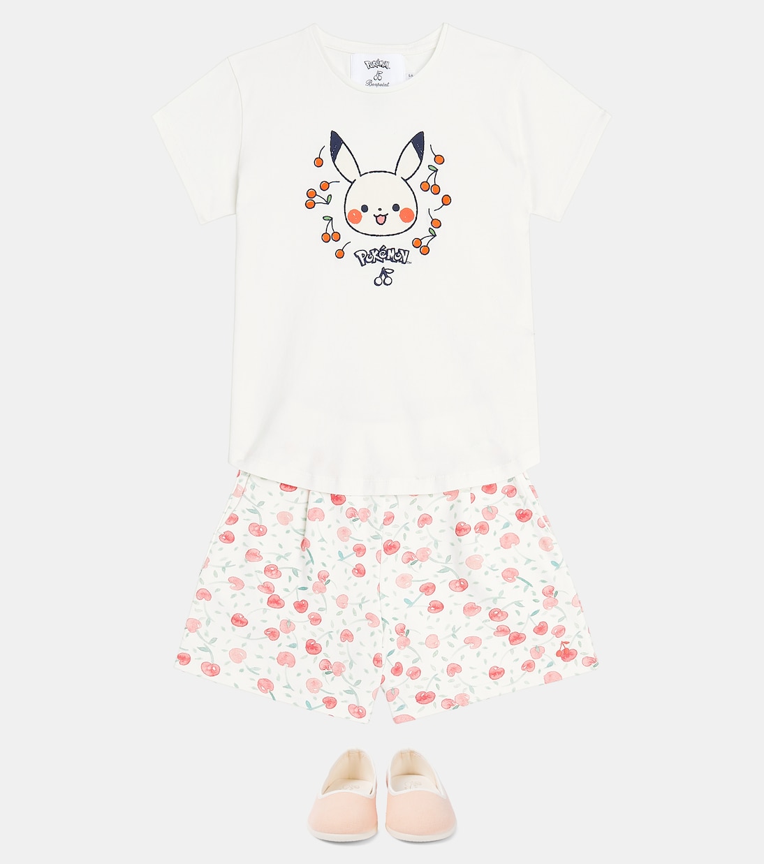 x Pokémon - T-shirt Aada in cotone con stampa | Bonpoint