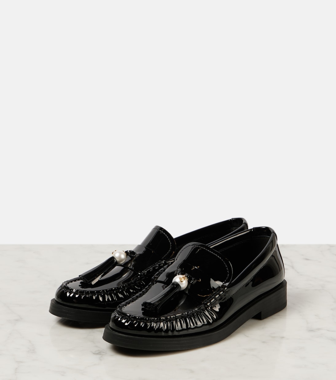 Addie patent leather loafers | Jimmy Choo