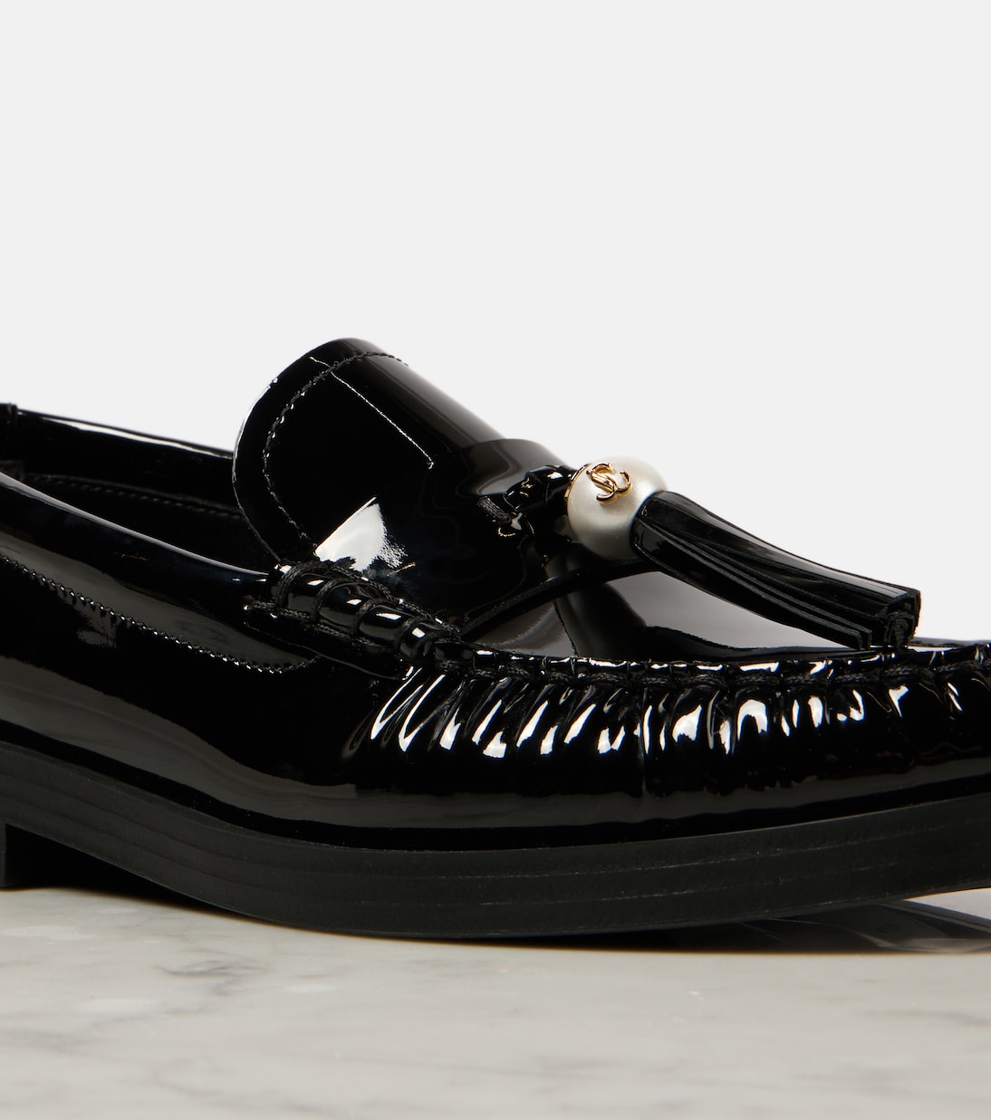 Addie patent leather loafers | Jimmy Choo
