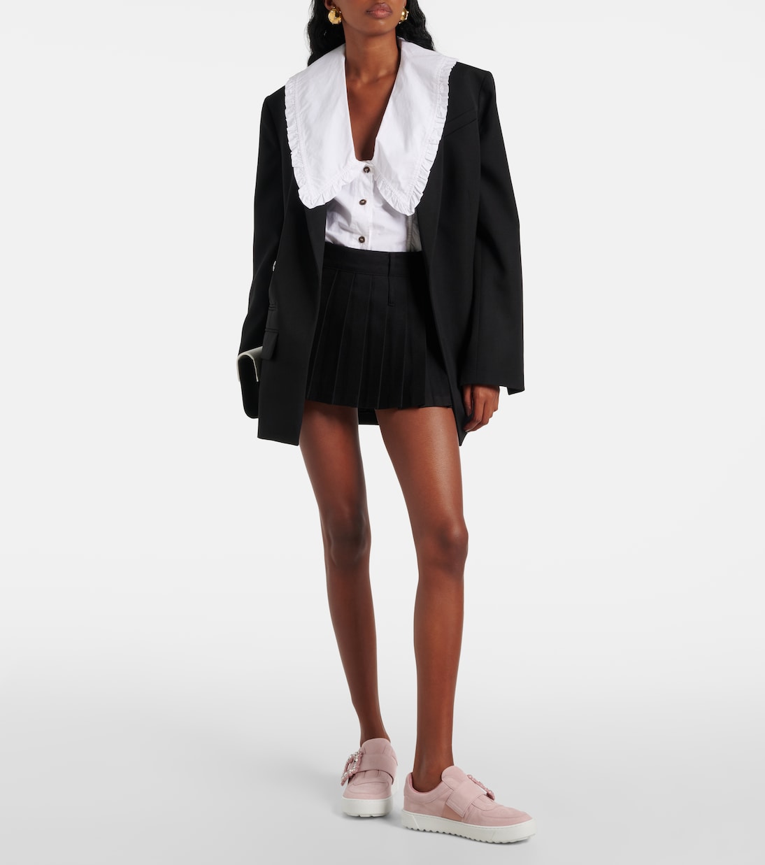 Baskets Very Vivier en cuir à ornements | Roger Vivier