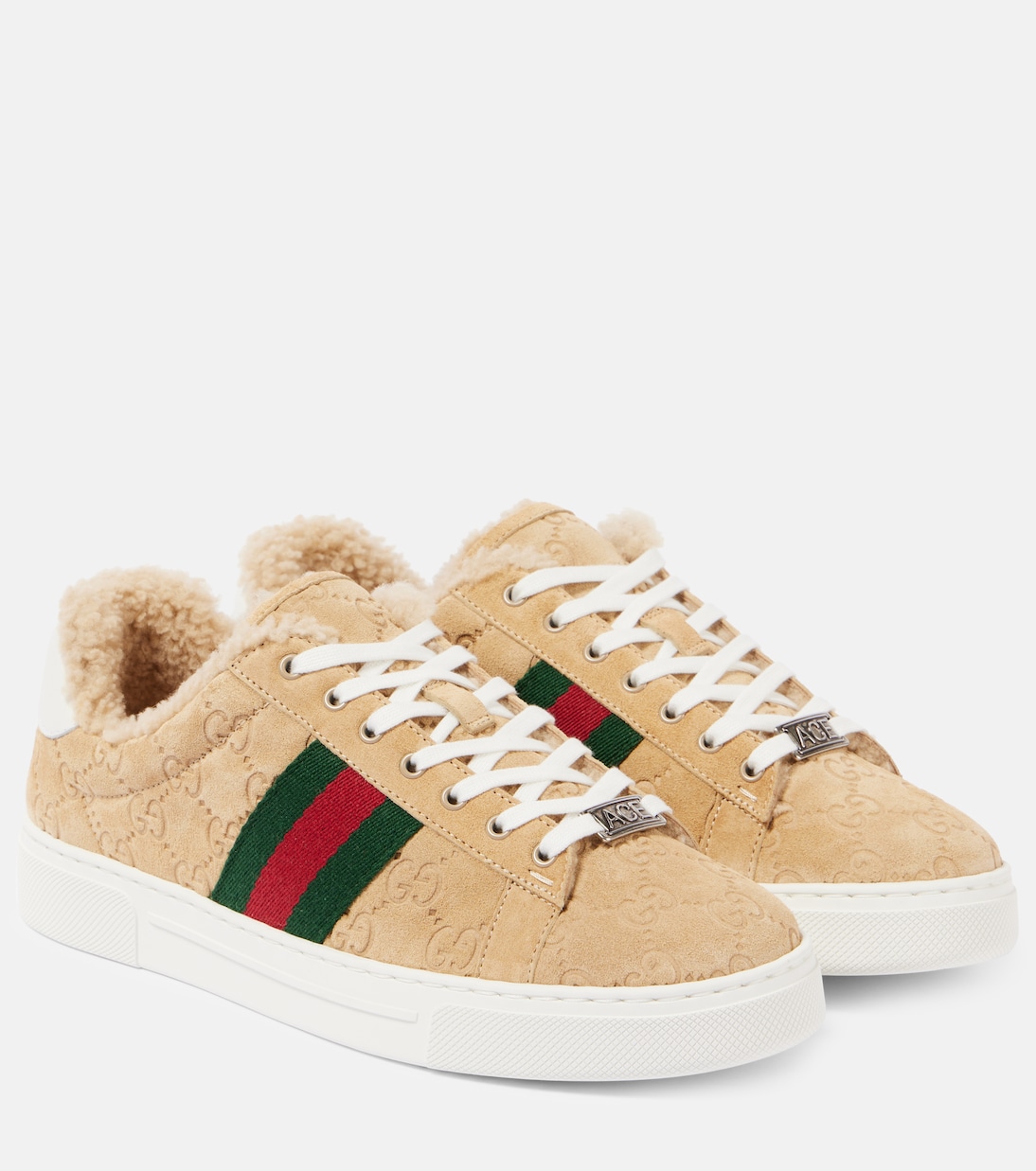 Fur gucci sneakers outlet