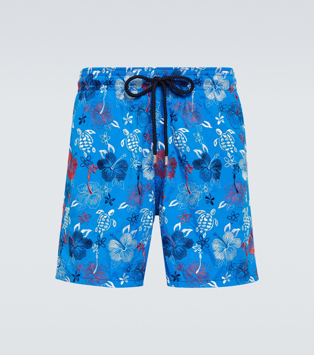 Tropical Turtles embroidered swim trunks | Vilebrequin