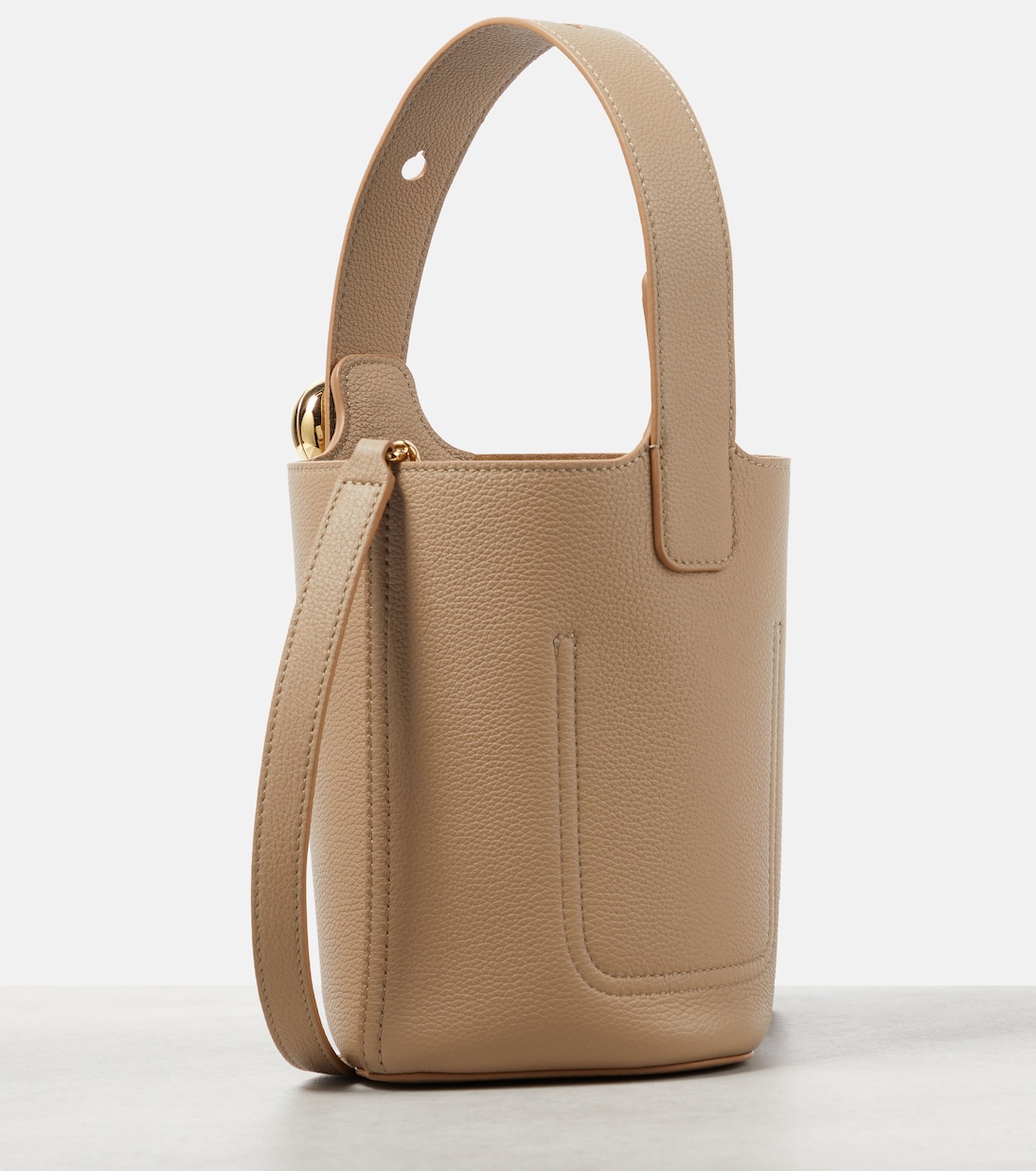 Bucket-Bag Pebble Mini aus Leder | Loewe