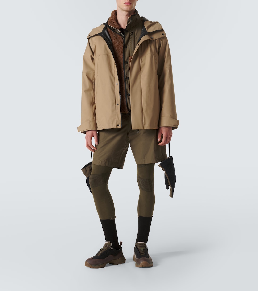 Cotton-blend technical shorts | Loro Piana