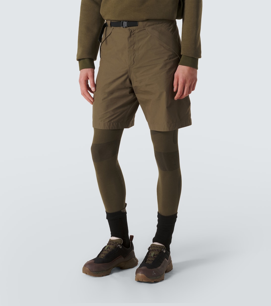 Cotton-blend technical shorts | Loro Piana
