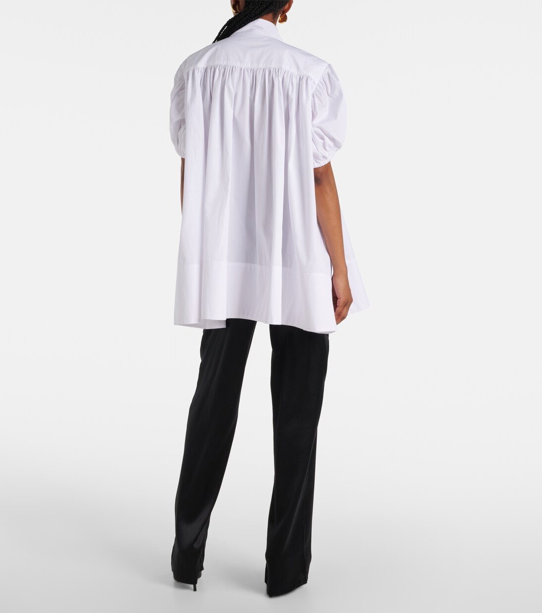 Essentials cotton poplin blouse | CO