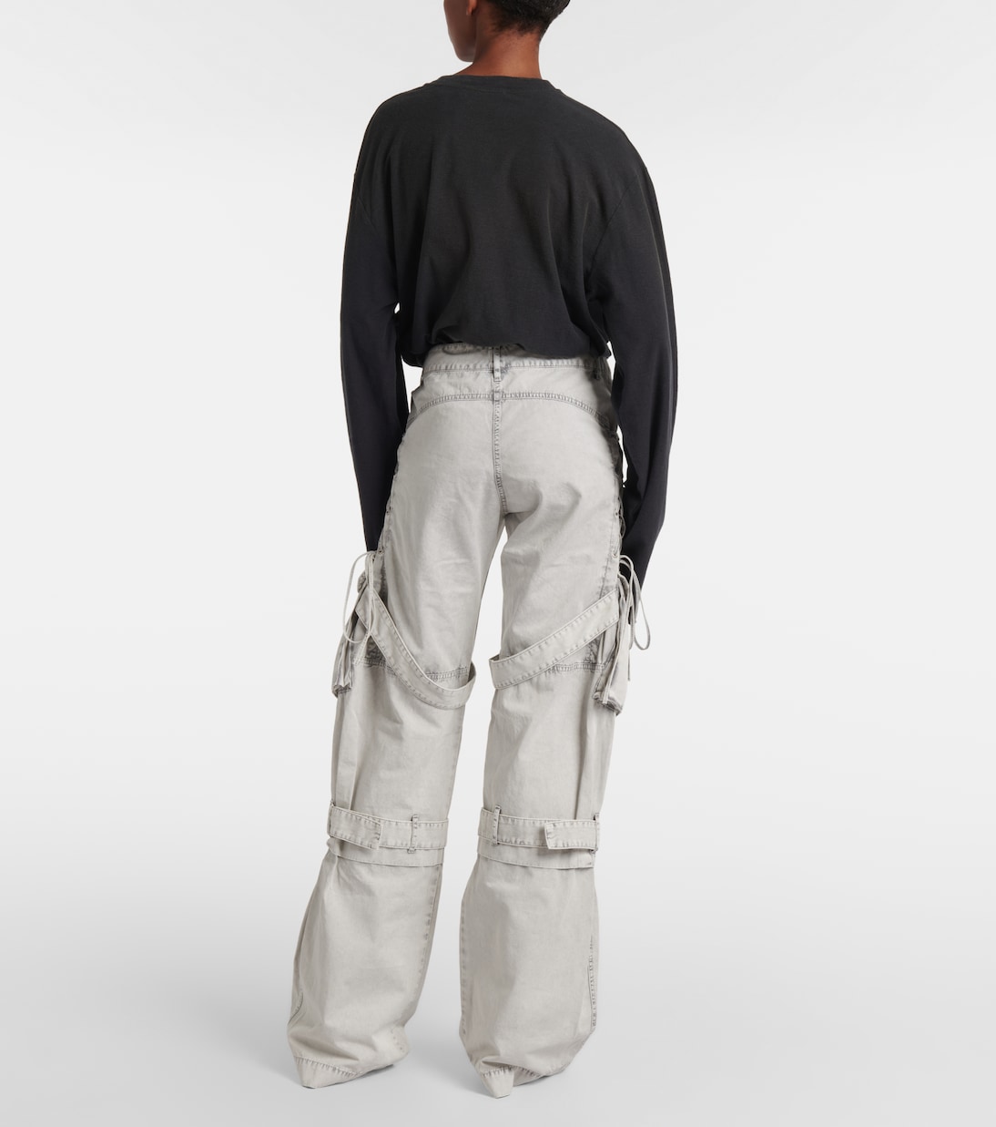 High-Rise Cargo-Jeans | Acne Studios