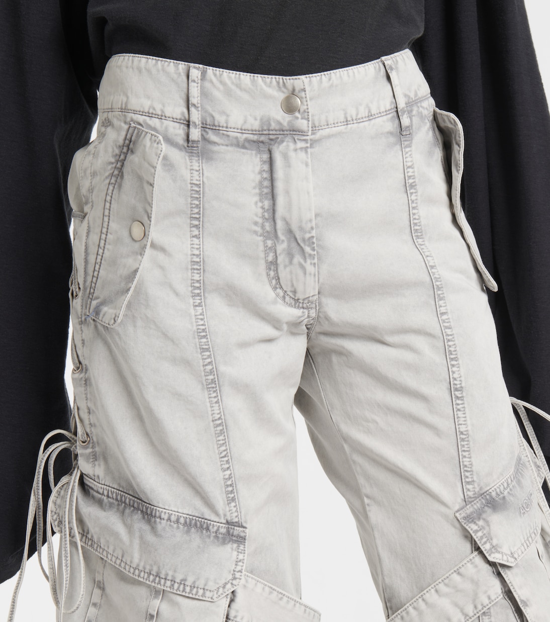 High-Rise Cargo-Jeans | Acne Studios