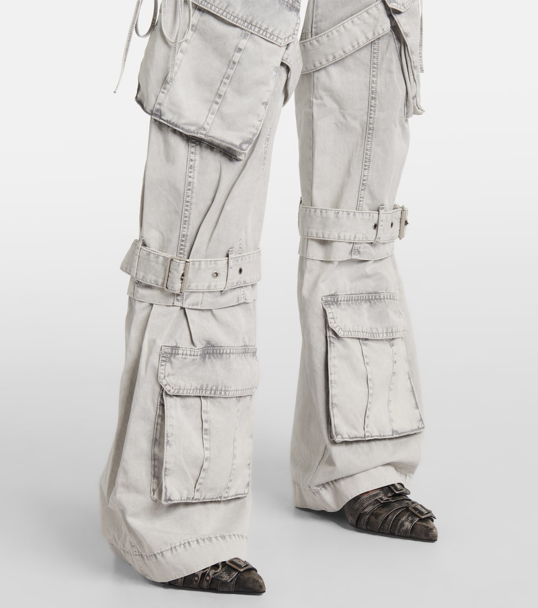 High-Rise Cargo-Jeans | Acne Studios