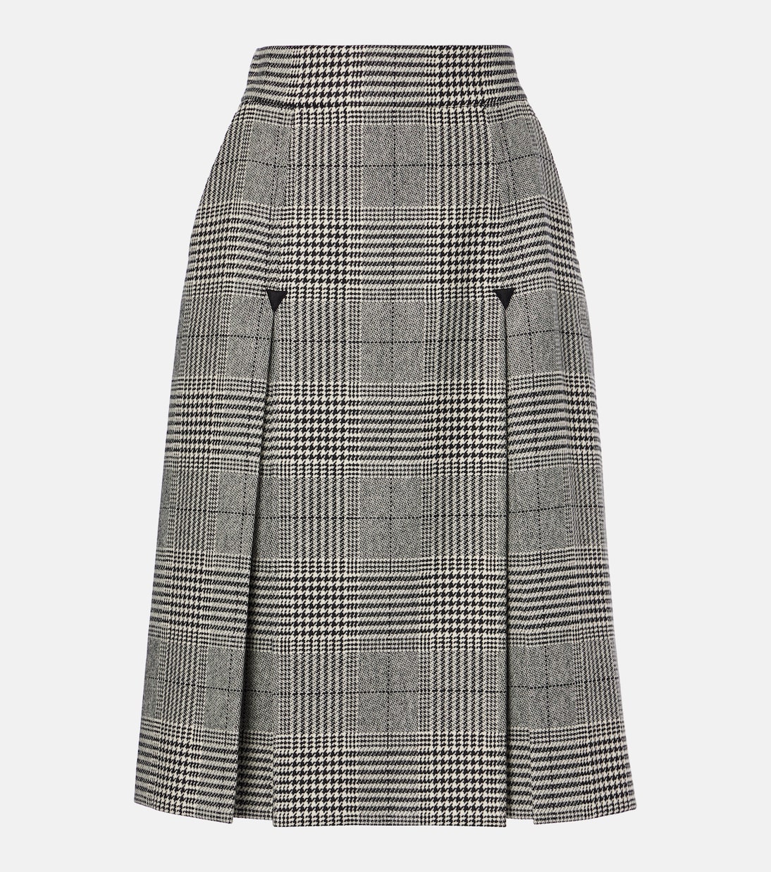 Jupe midi en laine mélangée | Dolce&Gabbana