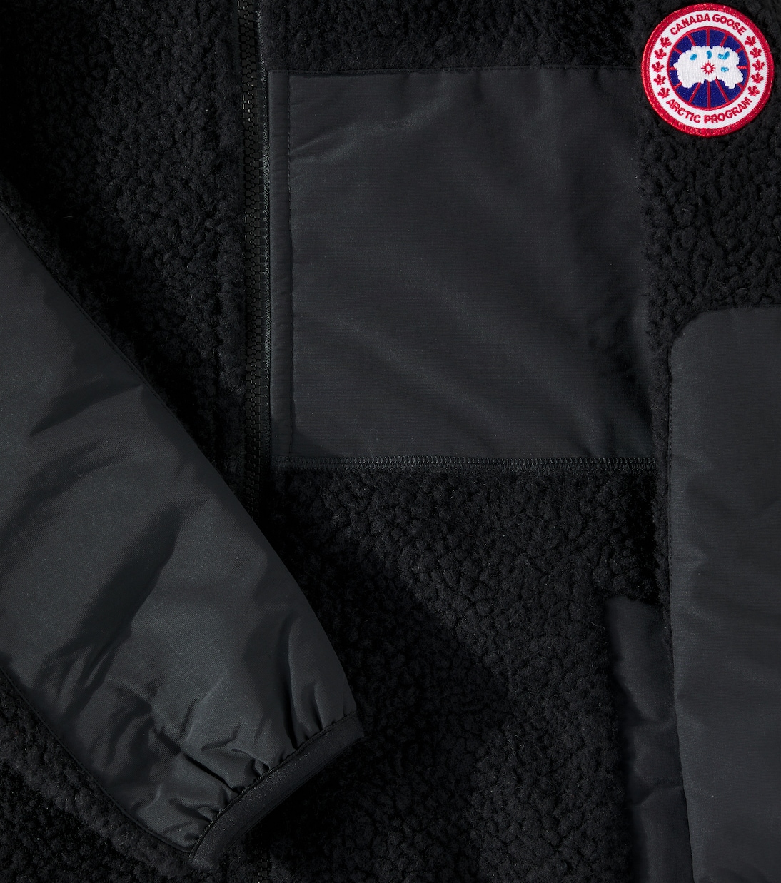Giacca Simcoe in pile di misto lana | Canada Goose Kids