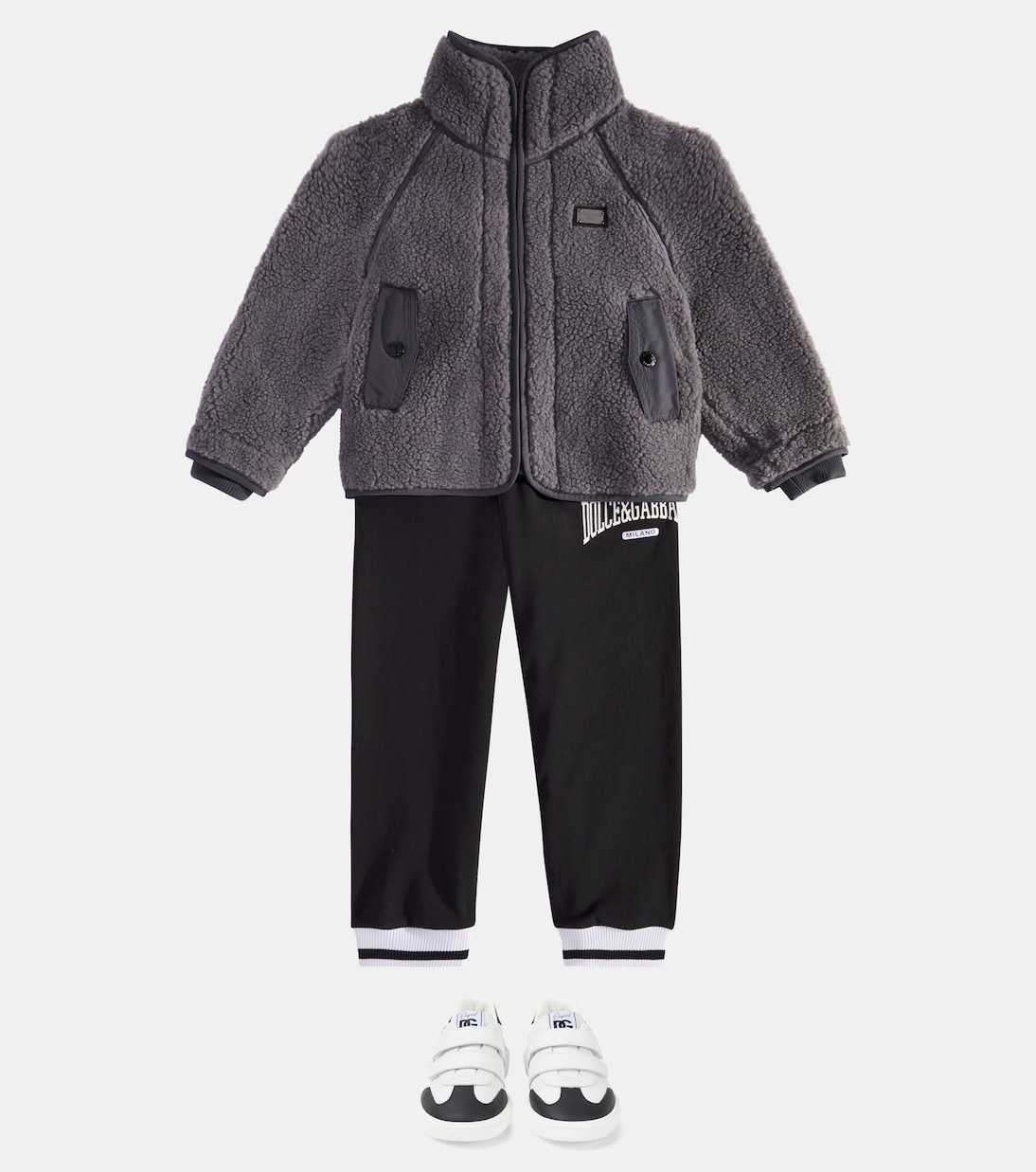 Baskets DG en cuir | Dolce&Gabbana Kids