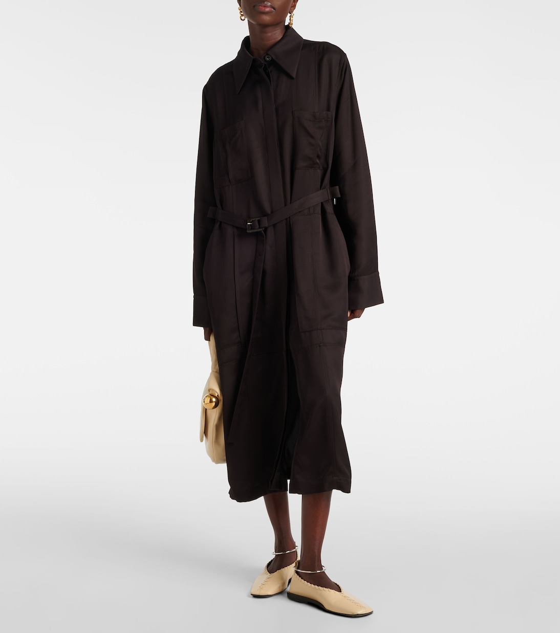 Ballerines en cuir | Jil Sander