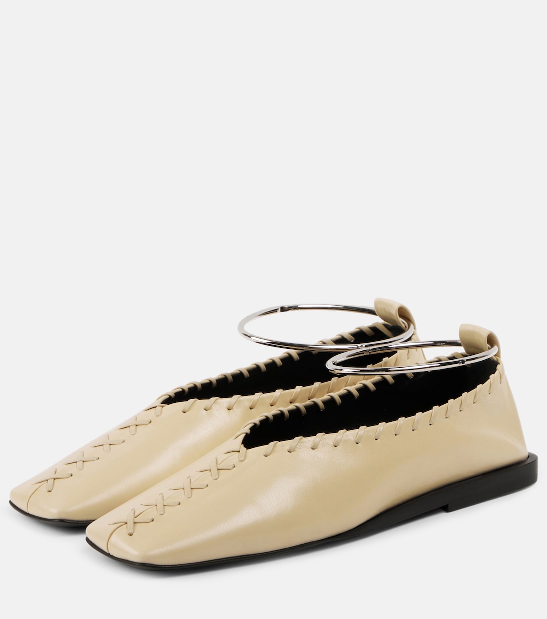 Ballerines en cuir | Jil Sander