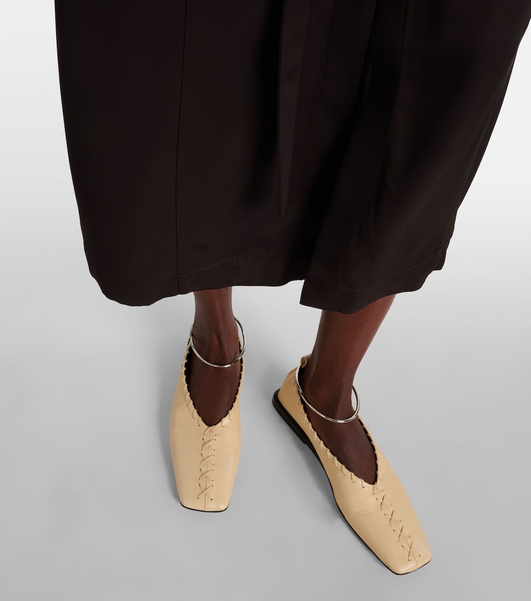 Ballerines en cuir | Jil Sander