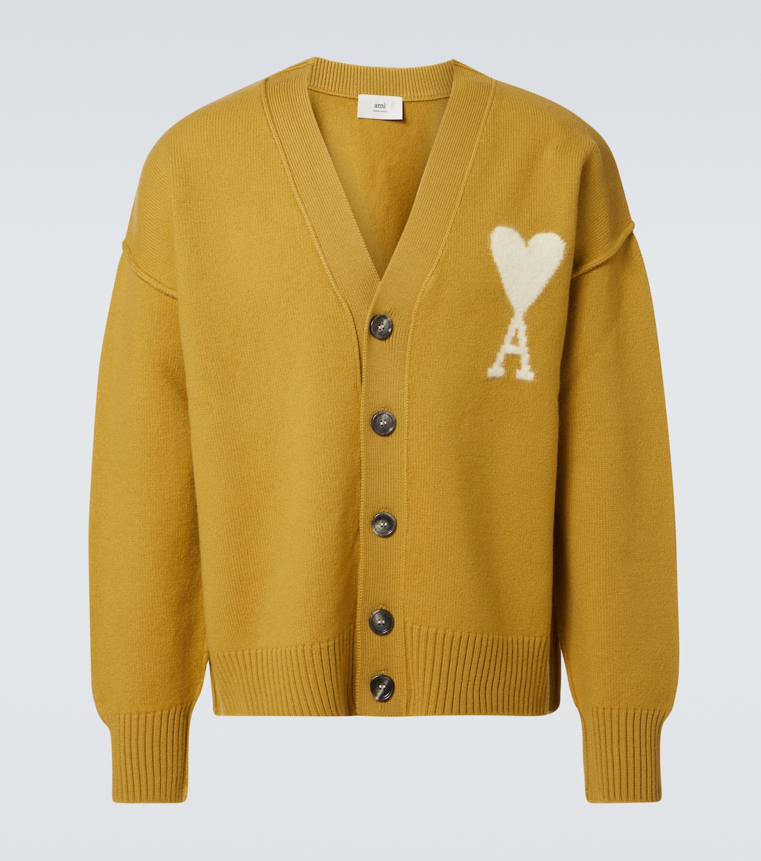 Cardigan Ami De Cœur en laine vierge | Ami Paris