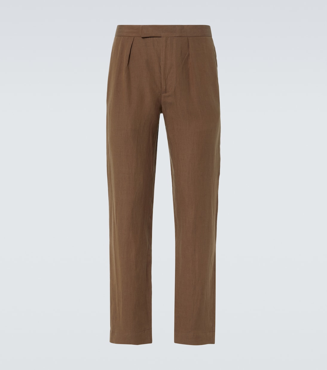 Pantaloni regular in seta e lino | Ralph Lauren Purple Label