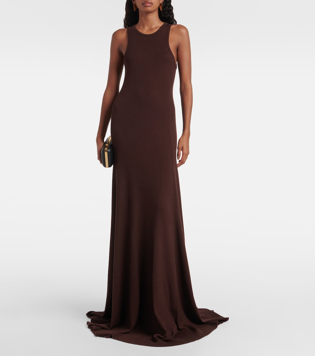 Abito lungo in lana | McQueen