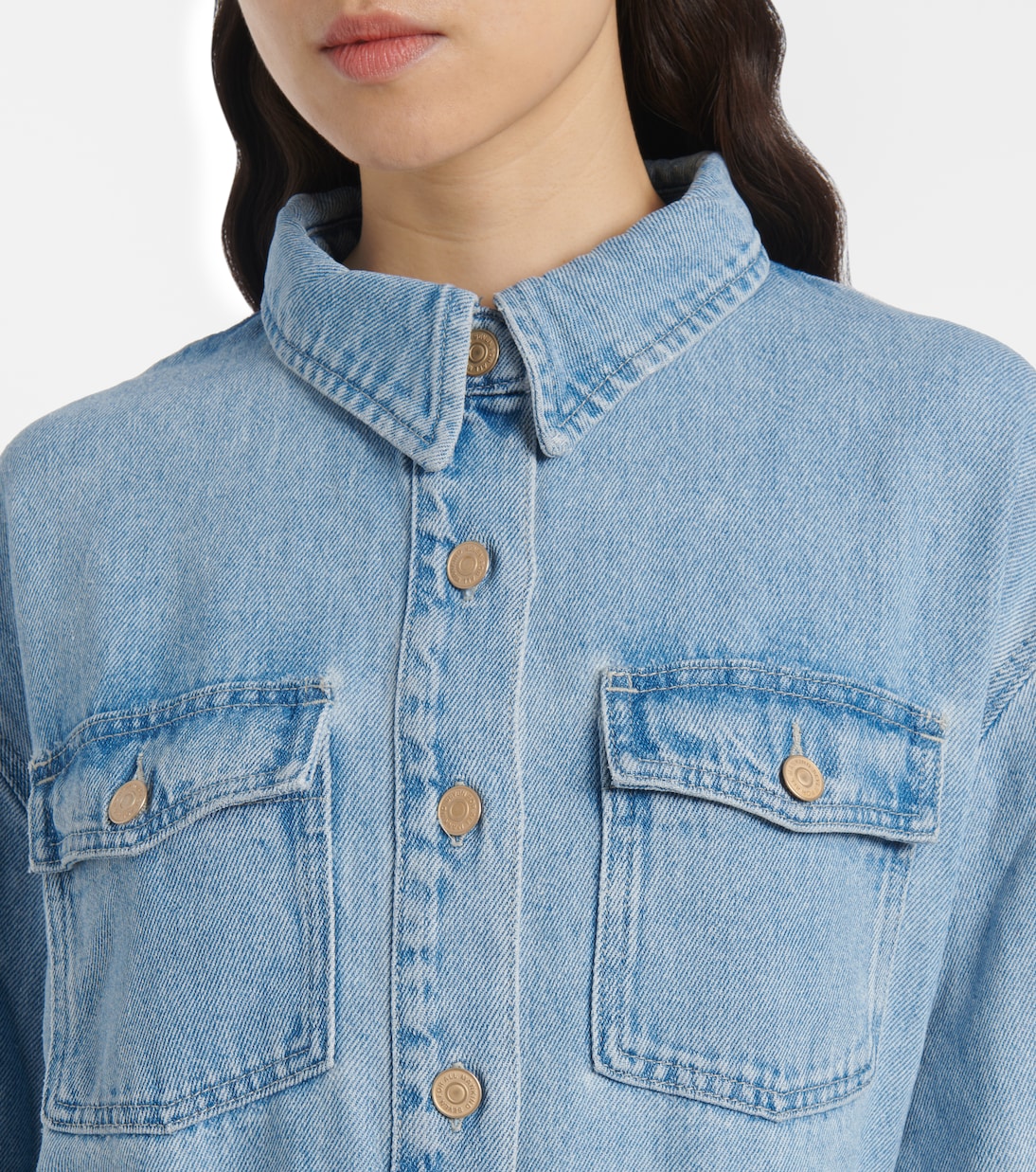 Robe chemise en jean | 7 For All Mankind