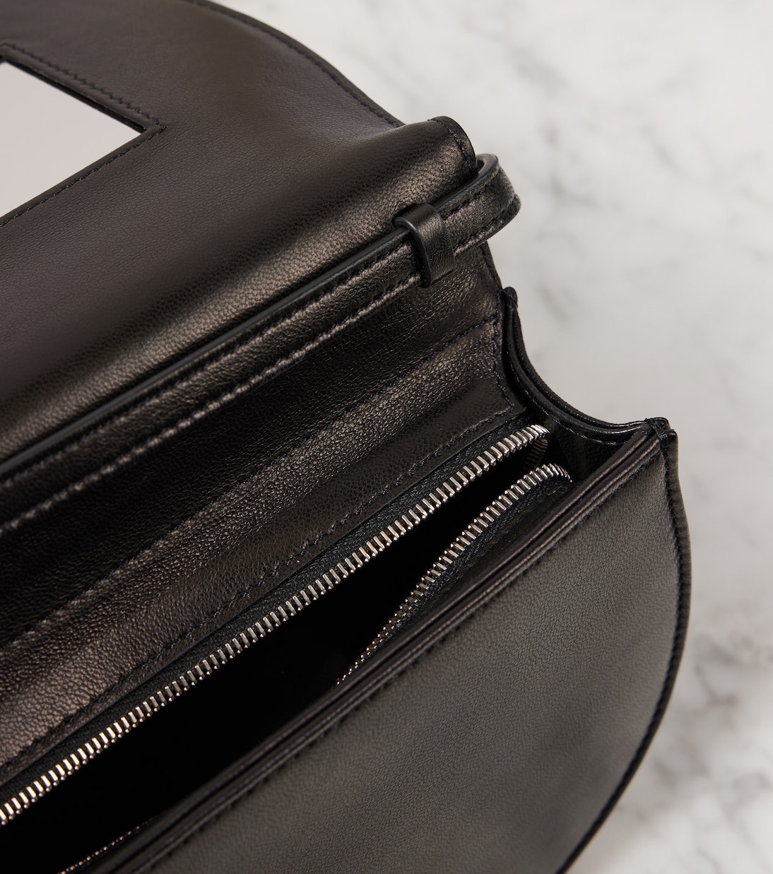 Borsa a tracolla Canteen in pelle | The Row